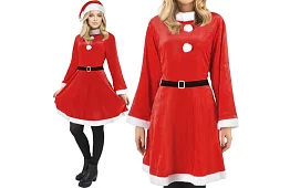 Kostium damski – Święty Mikołaj