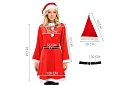 Kostium damski – Święty Mikołaj