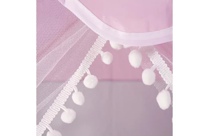 Namiot dziecięcy z oświetleniem LED – różowy