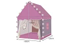Namiot dziecięcy z oświetleniem LED – różowy