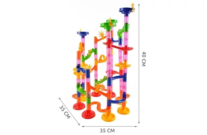 3D tor kulkowy + 30 kulek