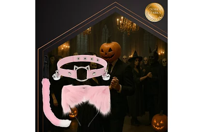 Kostium kota 3 w 1 - różowy