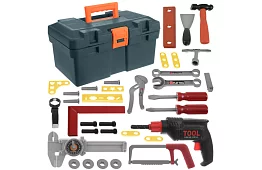 Zestaw dziecięcy – skrzynka z narzędziami 32 części