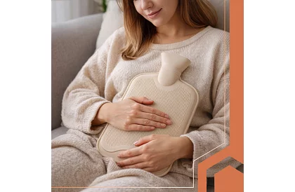 Termofor z pokryciem z pluszu – gumowy podgrzewacz wody 1,8 l