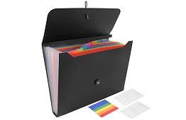 Teczka na dokumenty – organizer A4, 13 przegródek