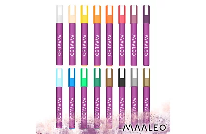 Markery dekoracyjne akrylowe – zestaw 16 szt.