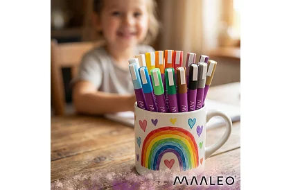 Markery dekoracyjne akrylowe – zestaw 16 szt.