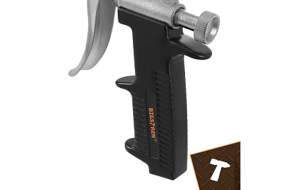 Montażowy metalowy pistolet do pianki z regulowanym przepływem