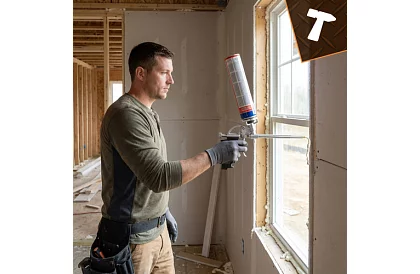 Montażowy metalowy pistolet do pianki z regulowanym przepływem