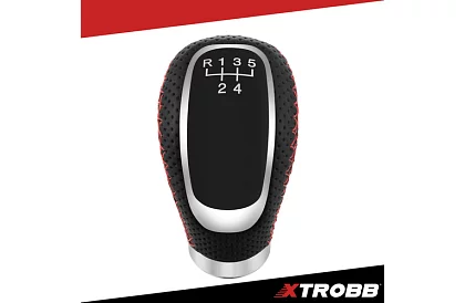 Skórzana gałka dźwigni zmiany biegów