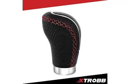 Skórzana gałka dźwigni zmiany biegów