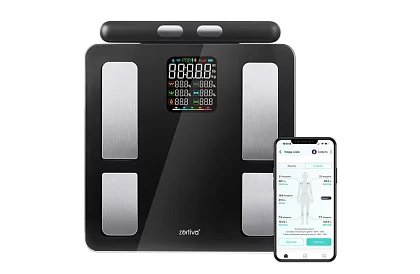 Osobowa analityczna waga Bluetooth – WiFi ZORTIVA Smart Premium