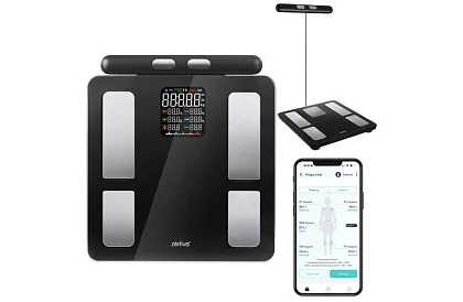 Osobowa analityczna waga Bluetooth – WiFi ZORTIVA Smart Premium