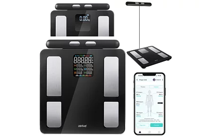Osobowa analityczna waga Bluetooth – WiFi ZORTIVA Smart Premium
