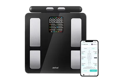 Osobowa analityczna waga Bluetooth – WiFi ZORTIVA Smart Premium