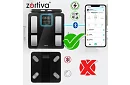 Osobowa analityczna waga Bluetooth – WiFi ZORTIVA Smart Premium