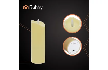 Świeca LED z efektem płomienia 17 cm