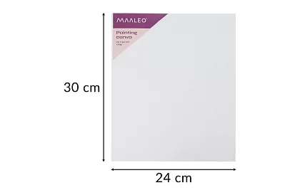 Zestaw malarski do malowania - płótna, farby, pędzle, paleta