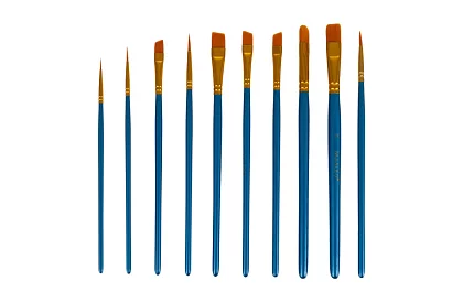 Zestaw malarski do malowania - płótna, farby, pędzle, paleta