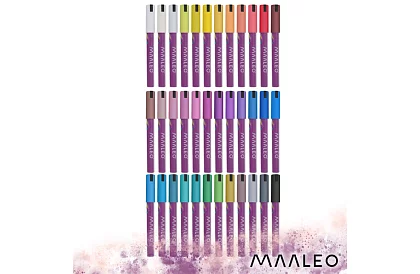 Markery dekoracyjne akrylowe – zestaw 36 kolorów