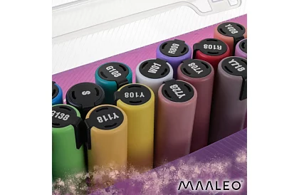 Markery dekoracyjne akrylowe – zestaw 24 kolorów