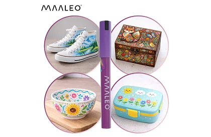 Markery dekoracyjne akrylowe – zestaw 24 kolorów