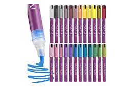 Markery dekoracyjne akrylowe – zestaw 24 kolorów