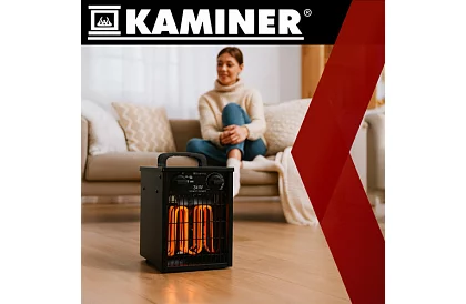 Elektryczny grzejnik z wentylatorem 3000 W