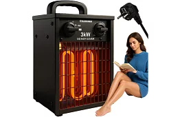 Elektryczny grzejnik z wentylatorem 3000 W