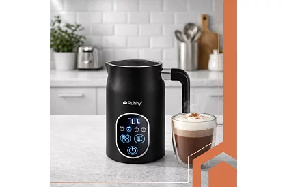 Elektryczny spieniacz do mleka z wyświetlaczem LED - 500 W