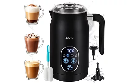 Elektryczny spieniacz do mleka z wyświetlaczem LED - 500 W