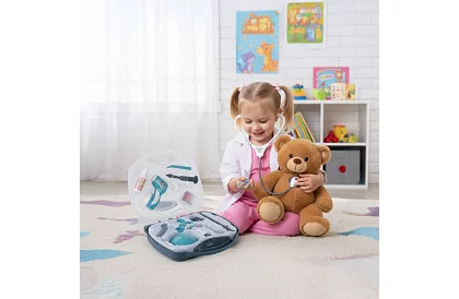 Walizka doktora z akcesoriami - efekty dźwiękowe i świetlne