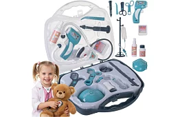 Walizka doktora z akcesoriami - efekty dźwiękowe i świetlne