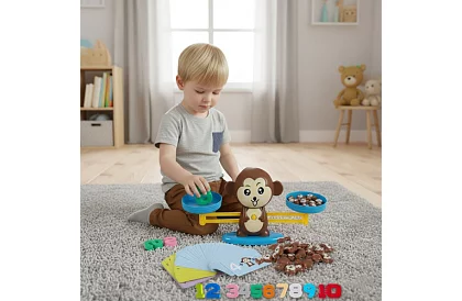 Edukacyjna gra matematyczna - Monkey Balance