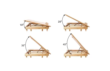 Stolik bambusowy pod laptop