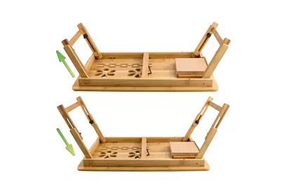 Stolik bambusowy pod laptop