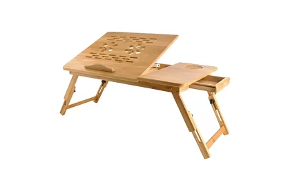 Stolik bambusowy pod laptop