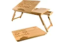 Stolik bambusowy pod laptop