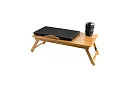 Stolik bambusowy pod laptop