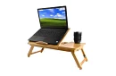 Stolik bambusowy pod laptop