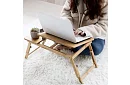 Stolik bambusowy pod laptop