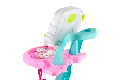 Zestaw lekarski z wózkiem - mały lekarz