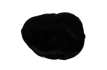 Długa czarna peruka z warkoczami - Wednesday