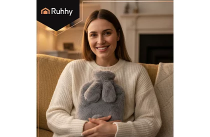 Termofor z pokryciem z pluszu 1800 ml – Rubber Bunny