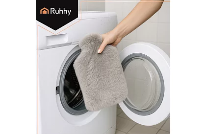 Termofor – duża butelka z pluszowym pokrowcem 3,5 l