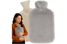Termofor – duża butelka z pluszowym pokrowcem 3,5 l