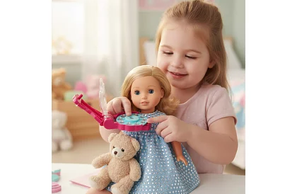 Maszyna do ozdabiania włosów i ubrań kamieniami + 180 XXL kryształów