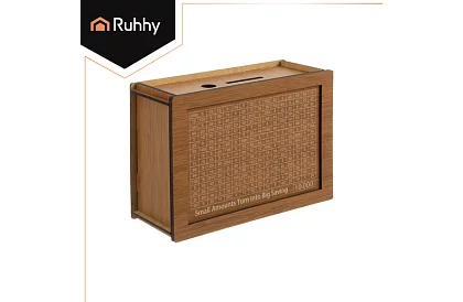 Drewniana motywująca skarbonka + 5 kart