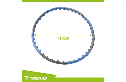 Obręcz - Hula hoop z wypustkami masującymi 110 cm