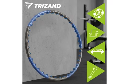 Obręcz - Hula hoop z wypustkami masującymi 110 cm